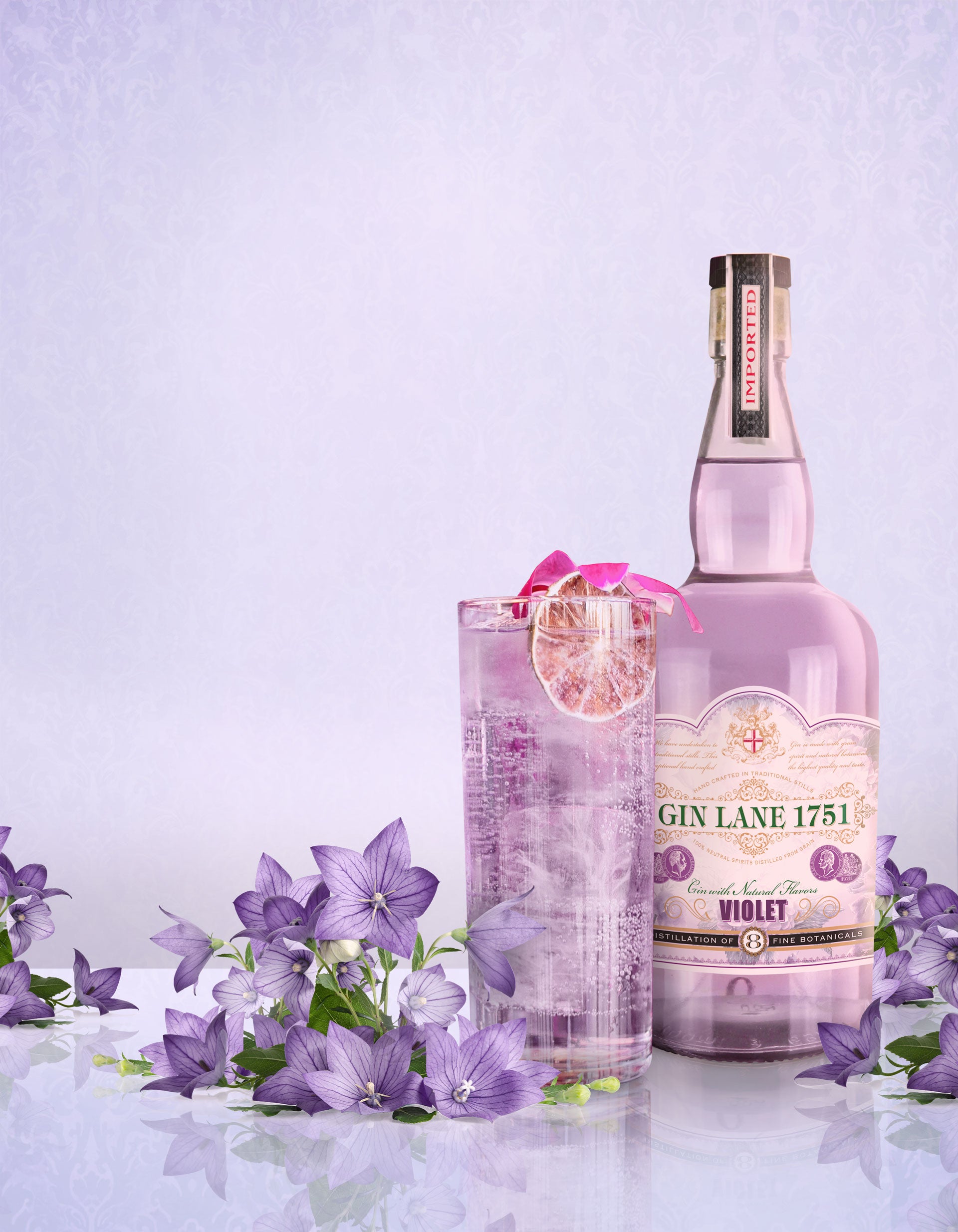 Gin Lane 1751 Violet Gin